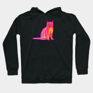 Pink Cat Hoodie